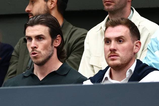 Gareth Bale Wimbledon Tennis Championships, Day 8, The All England Lawn Tennis and Croquet Club, London, UK - 08 Jul 2024  Copyright: xJamesxMarsh Shutterstockx 14575857fy
