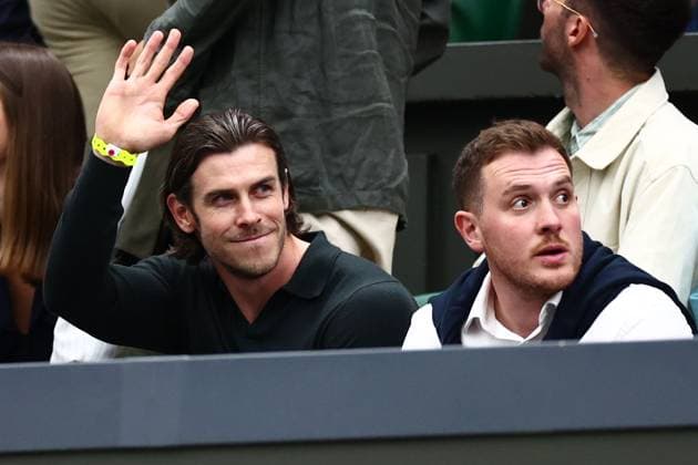 Sport Bilder des Tages Gareth Bale Wimbledon Tennis Championships, Day 8, The All England Lawn Tennis and Croquet Club, London, UK - 08 Jul 2024  Copyright: xJamesxMarsh Shutterstockx 14575857ge