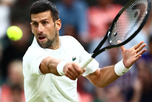Novak Djokovic of Serbia Wimbledon Tennis Championships, Day 8, The All England Lawn Tennis and Croquet Club, London, UK - 08 Jul 2024  Copyright: xJamesxMarsh Shutterstockx 14575857gq