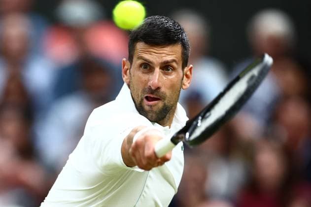 Novak Djokovic of Serbia Wimbledon Tennis Championships, Day 8, The All England Lawn Tennis and Croquet Club, London, UK - 08 Jul 2024  Copyright: xJamesxMarsh Shutterstockx 14575857hc