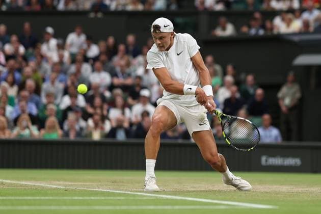 Holger Rune of Denmark Wimbledon Tennis Championships, Day 8, The All England Lawn Tennis and Croquet Club, London, UK - 08 Jul 2024  Copyright: xEllaxLing Shutterstockx 14575858ad