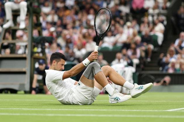 Novak Djokovic of Serbia Wimbledon Tennis Championships, Day 8, The All England Lawn Tennis and Croquet Club, London, UK - 08 Jul 2024  Copyright: xEllaxLing Shutterstockx 14575858bl