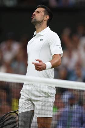 Novak Djokovic of Serbia Wimbledon Tennis Championships, Day 8, The All England Lawn Tennis and Croquet Club, London, UK - 08 Jul 2024  Copyright: xEllaxLing Shutterstockx 14575858br
