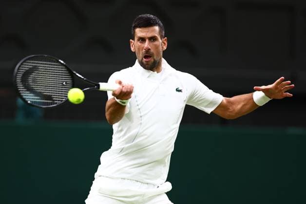 Sport Bilder des Tages Novak Djokovic of Serbia Wimbledon Tennis Championships, Day 8, The All England Lawn Tennis and Croquet Club, London, UK - 08 Jul 2024  Copyright: xJamesxMarsh Shutterstockx 14575857hz