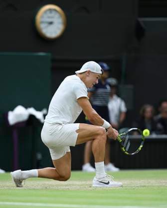 Holger Rune Tennis Wimbledon 2024 Grand Slam ITF ATP WTA AELTC London Great Britain 8 July 2024 Copyright: xJuergenxHasenkopfx