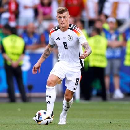 KROOS Toni Team Germany UEFA Football EURO 2024 in Germany Quarterfinals Spain Germany 2 1 on 05 07 2024 in Stuttgart DFL REGULATIONS PROHIBIT ANY USE OF PHOTOGRAPHS as IMAGE SEQUENCES and or QUASI VIDEO Copyright: xLacixPerenyix