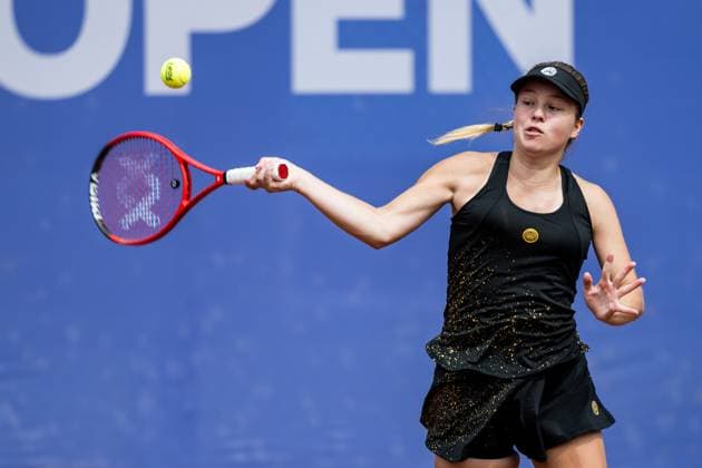 240709 Veronika Erjavec, Slovakia during day 2 of the WTA Nordea Open on July 9, 2024 in Bastad  Copyright: NICLASxJÖNSSON BB240709NO015