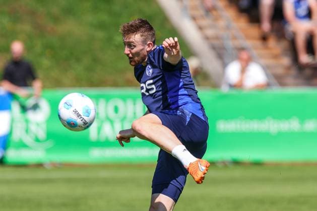 09 07 2024, Football, Summer preparation, Season 2024 2025, Tobias Mohr FC Schalke 04 Mittersill Stadium Mittersill Austria xRHR PHOTO TRx Copyright: TimxRehbein RHR-FOTOx RHR-FOTO TR