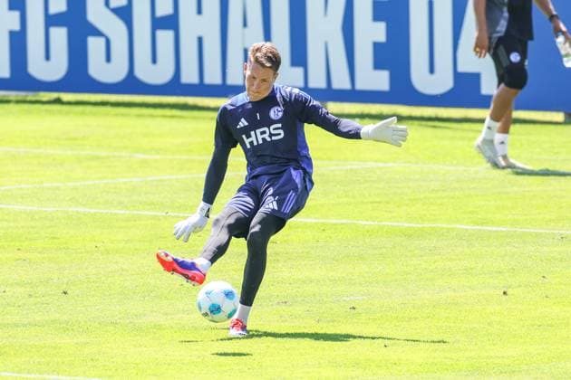 09 07 2024, Football, Summer preparation, Season 2024 2025, Ron Thorben Hoffmann FC Schalke 04 Mittersill Stadium Mittersill Austria xRHR PHOTO TRx Copyright: TimxRehbein RHR-FOTOx RHR-FOTO TR