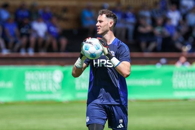 09 07 2024, Football, Summer preparation, Season 2024 2025, Justin Heekeren FC Schalke 04 Mittersill Stadium Mittersill Austria xRHR PHOTO TRx Copyright: TimxRehbein RHR-FOTOx RHR-FOTO TR