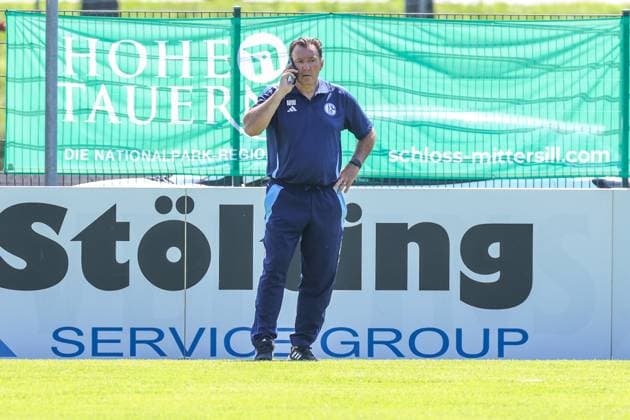 09 07 2024, Football, Summer preparation, Season 2024 2025, Sports Director Marc Wilmots FC Schalke 04 Mittersill Stadium Mittersill Austria xRHR PHOTO TRx Copyright: TimxRehbein RHR-FOTOx RHR-FOTO TR