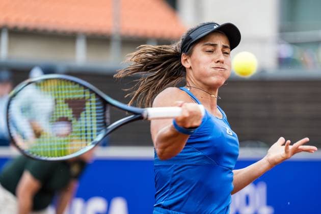 240709 Maria Lourdes Carle, Argentina during day 2 of the WTA Nordea Open on July 9, 2024 in Bastad  Copyright: NICLASxJÖNSSON BB240709NO042