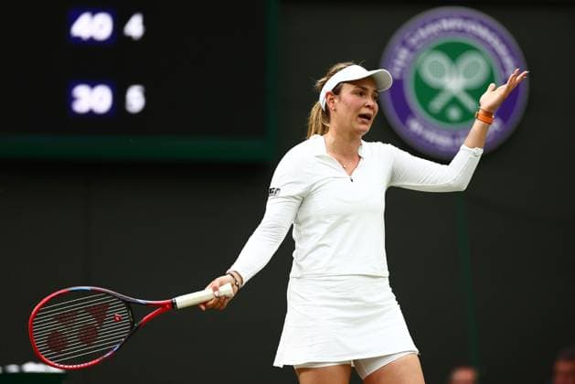Sport Bilder des Tages Donna Vekic of Croatia Wimbledon Tennis Championships, Day 9, The All England Lawn Tennis and Croquet Club, London, UK - 09 Jul 2024  Copyright: xJamesxMarsh Shutterstockx 14577170aa