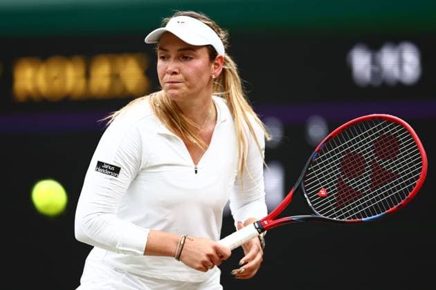Donna Vekic of Croatia Wimbledon Tennis Championships, Day 9, The All England Lawn Tennis and Croquet Club, London, UK - 09 Jul 2024  Copyright: xJamesxMarsh Shutterstockx 14577170ah