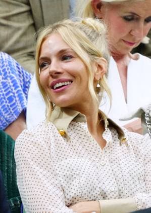 Sienna Miller in the Royal Box on Centre Court Wimbledon Tennis Championships, Day 9, The All England Lawn Tennis and Croquet Club, London, UK - 09 Jul 2024  Copyright: xJavierxGarcia Shutterstockx 14577169h