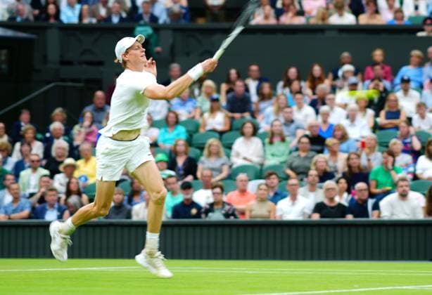 Jannik Sinner during his quarter final match Wimbledon Tennis Championships, Day 9, The All England Lawn Tennis and Croquet Club, London, UK - 09 Jul 2024  Copyright: xJavierxGarcia Shutterstockx 14577169p