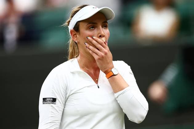 Donna Vekic of Croatia Wimbledon Tennis Championships, Day 9, The All England Lawn Tennis and Croquet Club, London, UK - 09 Jul 2024  Copyright: xJamesxMarsh Shutterstockx 14577170an