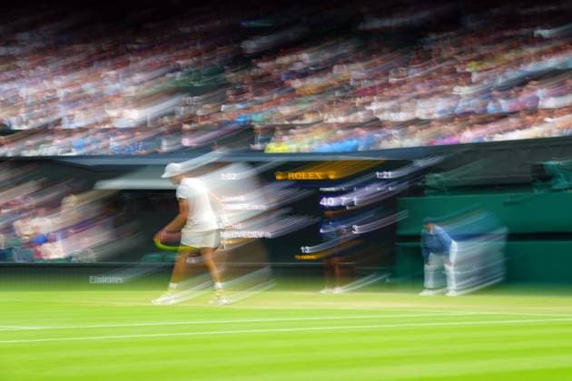 Sport Bilder des Tages Jannik Sinner during his quarter final match Wimbledon Tennis Championships, Day 9, The All England Lawn Tennis and Croquet Club, London, UK - 09 Jul 2024  Copyright: xJavierxGarcia Shutterstockx 14577169y