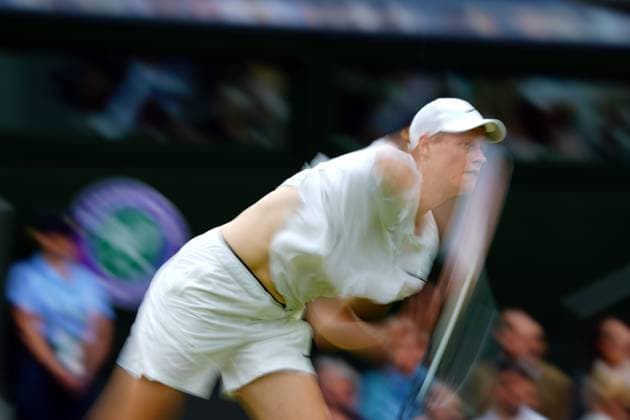 Jannik Sinner during his quarter final match Wimbledon Tennis Championships, Day 9, The All England Lawn Tennis and Croquet Club, London, UK - 09 Jul 2024  Copyright: xJavierxGarcia Shutterstockx 14577169z