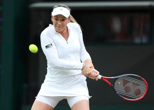 Donna Vekic Tennis Wimbledon 2024 Grand Slam ITF ATP WTA AELTC London Great Britain 9 July 2024 Copyright: xJuergenxHasenkopfx