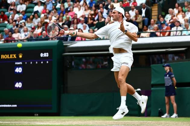 Tommy Paul of USA Wimbledon Tennis Championships, Day 9, The All England Lawn Tennis and Croquet Club, London, UK - 09 Jul 2024  Copyright: xJamesxMarsh Shutterstockx 14577170bt
