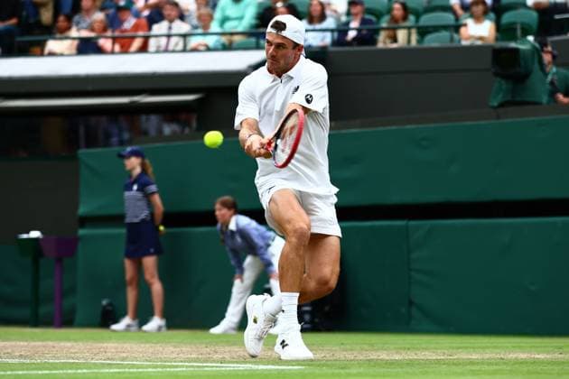 Tommy Paul of USA Wimbledon Tennis Championships, Day 9, The All England Lawn Tennis and Croquet Club, London, UK - 09 Jul 2024  Copyright: xJamesxMarsh Shutterstockx 14577170bu