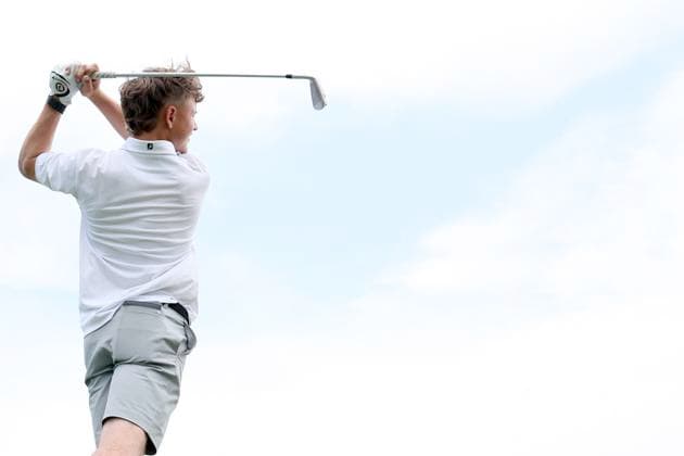 GOLF - European Boys Team Championship ATZENBRUGG,AUSTRIA,09.JUL.24 - GOLF - European Boys Team Championship, Diamond Country Club, round 1. Image shows a participant from the team England.  GEPAxpictures xHansxOberlaender