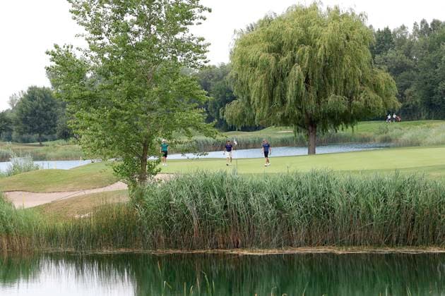 GOLF - European Boys Team Championship ATZENBRUGG,AUSTRIA,09.JUL.24 - GOLF - European Boys Team Championship, Diamond Country Club, round 1. Image shows an overview.  GEPAxpictures xHansxOberlaender