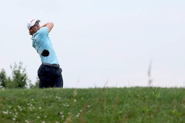 GOLF - European Boys Team Championship ATZENBRUGG,AUSTRIA,09.JUL.24 - GOLF - European Boys Team Championship, Diamond Country Club, round 1. Image shows Maximilian Puregger (AUT).  GEPAxpictures xHansxOberlaender