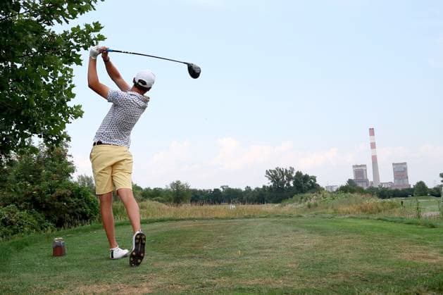 GOLF - European Boys Team Championship ATZENBRUGG,AUSTRIA,09.JUL.24 - GOLF - European Boys Team Championship, Diamond Country Club, round 1. Image shows Carl Moeller (SWE).  GEPAxpictures xHansxOberlaender