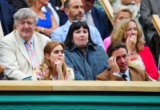 Princess Beatrice and Edoardo Mapelli in the Royal Box on Centre Court Wimbledon Tennis Championships, Day 9, The All England Lawn Tennis and Croquet Club, London, UK - 09 Jul 2024  Copyright: xJavierxGarcia Shutterstockx 14577169ck