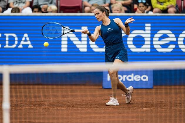 240709 Mirjam Björklund, Sweden during day 2 of the WTA Nordea Open on July 9, 2024 in Bastad  Copyright: NICLASxJÖNSSON BB240709NO158