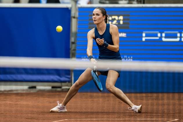 240709 Mirjam Björklund, Sweden during day 2 of the WTA Nordea Open on July 9, 2024 in Bastad  Copyright: NICLASxJÖNSSON BB240709NO160