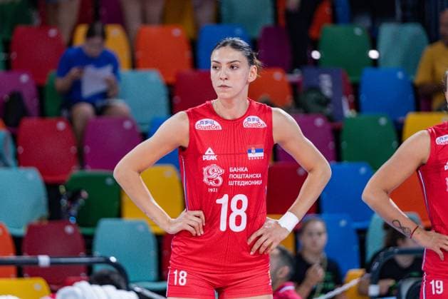 Volleyball Test Match - Women s Test Match - Italy vs Serbia Tijana Boskovic (Serbia) during Women s Test Match - Italy vs Serbia, Volleyball Test Match in Florence, Italy, July 09 2024 Florence Italy  Copyright: xIPAxSport ABACAx