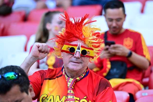 Fans Spain, Spain vs France, Football, UEFA Euro 2024, Semi-final, 09 07 2024 Munich Bavaria Germany Copyright: xkolbert-press MarcxNiemeyerx