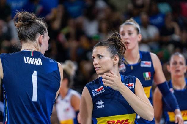 Carlotta Cambi (Italy) during Women s Test Match - Italy vs Serbia, Volleyball Test Match in Florence, Italy, July 09 2024  Copyright: xSaraxEsposito IPAxSportx xipa-agx xx IPA_47858674 IPA_Agency_IPA47858674