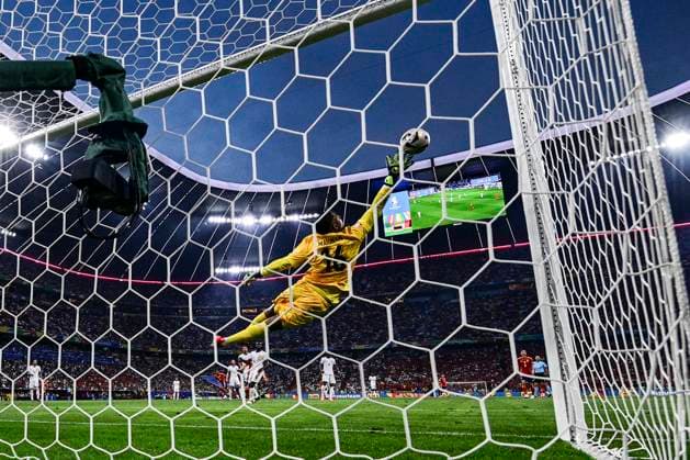 Goal for 1 1 by Lamine Yamal 19 Spain , Spain vs France, Football, UEFA Euro 2024, Semifinal, 09 07 2024 Munich Bavaria Germany Copyright: xkolbert-press MarcxNiemeyerx