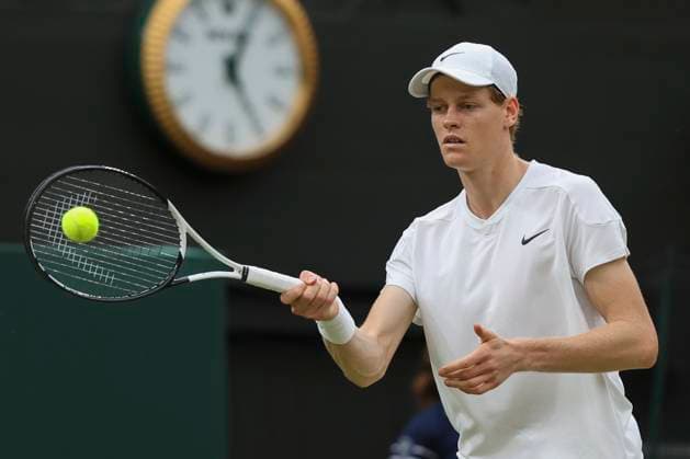 Jannik Sinner Tennis Wimbledon 2024 Grand Slam ITF ATP WTA AELTC London Great Britain 9 July 2024 Copyright: xJuergenxHasenkopfx