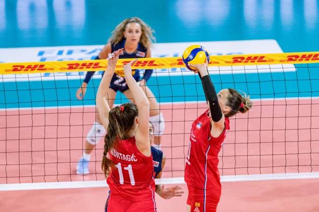 Volleyball Test Match - Women s Test Match - Italy vs Serbia Maja Ognjenovic (Serbia) during Women s Test Match - Italy vs Serbia, Volleyball Test Match in Florence, Italy, July 09 2024 Florence Italy  Copyright: xIPAxSport ABACAx