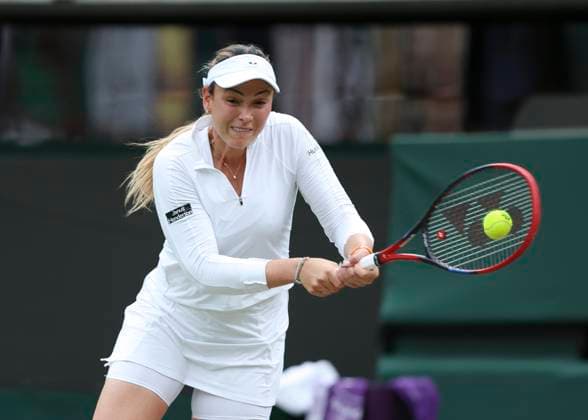 Donna Vekic Tennis Wimbledon 2024 Grand Slam ITF ATP WTA AELTC London Great Britain 9 July 2024 Copyright: xJuergenxHasenkopfx