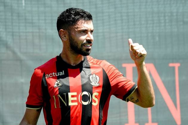 Morgan Sanson (OGC Nice) FOOTBALL : OGC Nice vs Lausanne - Match amical - Nice - 10 07 2024 NorbertScanella Panoramic 