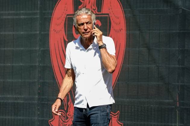Jean Pierre Rivère (president de l OGC Nice) FOOTBALL : OGC Nice vs Lausanne - Match amical - Nice - 10 07 2024 NorbertScanella Panoramic 