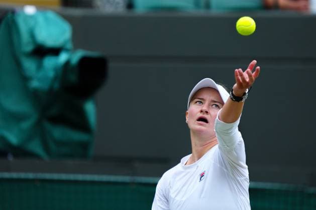 Barbora Krejcikova during her quarter final match Wimbledon Tennis Championships, Day 10, The All England Lawn Tennis and Croquet Club, London, UK - 10 Jul 2024  Copyright: xJavierxGarcia Shutterstockx 14578617p