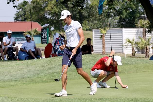 GOLF - European Boys Team Championship ATZENBRUGG,AUSTRIA,10.JUL.24 - GOLF - European Boys Team Championship, Diamond Country Club. Image shows Noa Auch-Roy (FRA).  GEPAxpictures xHansxOberlaender