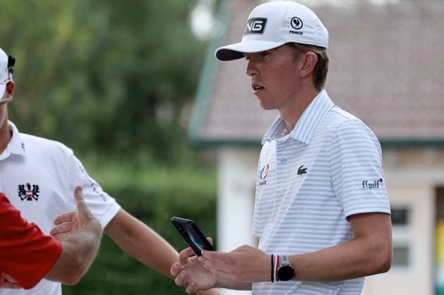 GOLF - European Boys Team Championship ATZENBRUGG,AUSTRIA,10.JUL.24 - GOLF - European Boys Team Championship, Diamond Country Club. Image shows Hugo Le Goff (FRA).  GEPAxpictures xHansxOberlaender