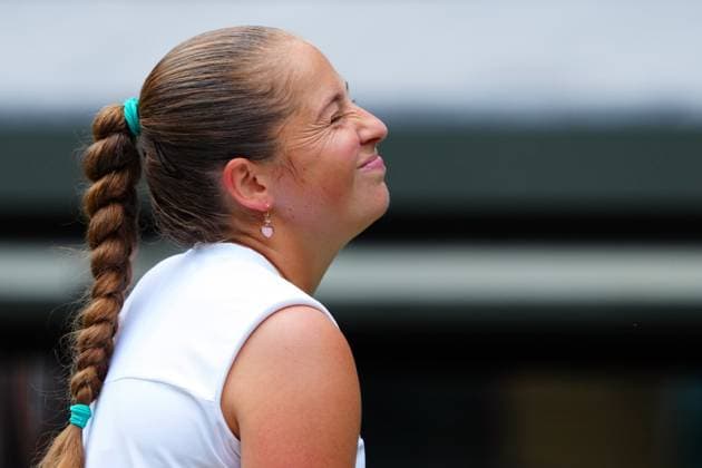 Jelena Ostapenko during her quarter final match Wimbledon Tennis Championships, Day 10, The All England Lawn Tennis and Croquet Club, London, UK - 10 Jul 2024  Copyright: xJavierxGarcia Shutterstockx 14578617bb