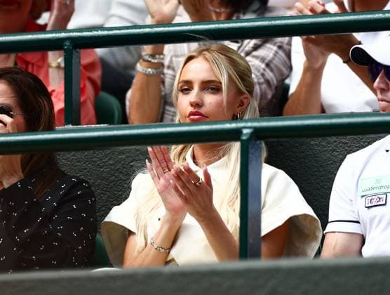 Morgan Riddle, girlfriend of Taylor Fritz Wimbledon Tennis Championships, Day 10, The All England Lawn Tennis and Croquet Club, London, UK - 10 Jul 2024  Copyright: xJamesxMarsh Shutterstockx 14578619ck