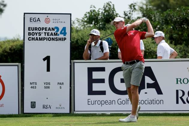 GOLF - European Boys Team Championship ATZENBRUGG,AUSTRIA,10.JUL.24 - GOLF - European Boys Team Championship, Diamond Country Club. Image shows Ben Bolton (GBR).  GEPAxpictures xHansxOberlaender