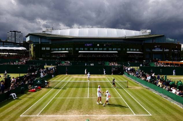A general view of action on court 10. Wimbledon Tennis Championships, Day 10, The All England Lawn Tennis and Croquet Club, London, UK - 10 Jul 2024  Copyright: xJamesxMarsh Shutterstockx 14578619dt