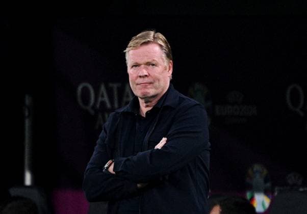 Germany Soccer Euro 2024 Netherlands - England 8726686 10.07.2024 Netherlands head coach Ronald Koeman reacts during the UEFA EURO, EM, Europameisterschaft,Fussball 2024 semi-final soccer match between Netherlands and England at the BVB Stadion Dortmund, in Dortmund, Germany. Alexey Filippov Sputnik Dortmund Germany  Copyright: xAlexeyxFilippovx